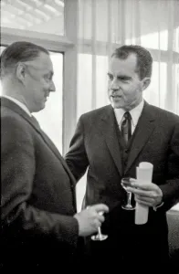 Downing Prints: Richard Nixon, US president, (1913-1994), London