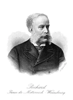 1829 Prints: Richard Prinz Metternich