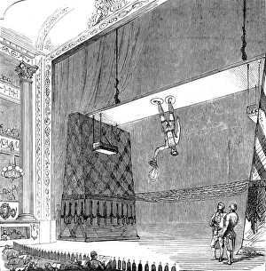 Images Dated 24th October 2004: Richard Sands Air Walking at Drury Lane, 1853