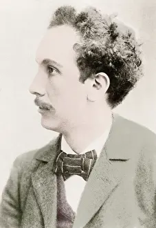 Georg Prints: Richard Strauss (1854-1949). German composer of the late Rom