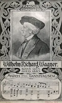Notation Prints: Richard Wagner - German Classical Composer