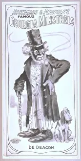 Minstrels Prints: Richards & Pringles Famous Georgia Minstrels Richards & Pri