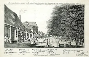 1748 Prints: Richardson, Johnson and Garrick in Tunbridge Wells