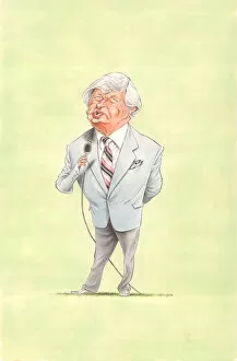 Images Dated 9th August 2018: Richie Benaud - Cricket commentator