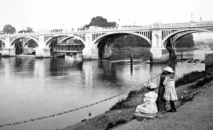 Richmond Bridge, River Thames, London