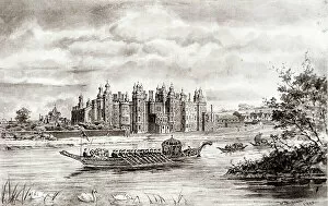 Images Dated 17th January 2020: Richmond Palace, Surrey, at the time of King Henry VII