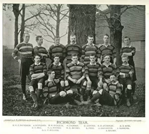 Hammond Collection: Richmond Rugby Team