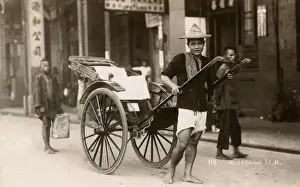 Rickshaw Prints: Rickshaw Boy - Hong Kong