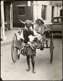 Southern Collection: RICKSHAW / BULAWAYO / 1920 S