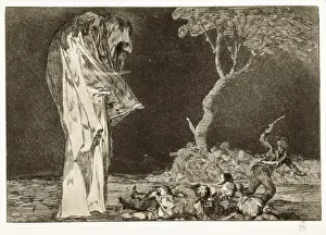 Proverbs Prints: Riddle of fear. Plate 2 of Proverbs