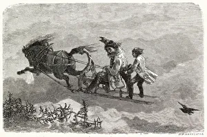 Sleigh Prints: A ride in the magic Sleigh. Date: 1879