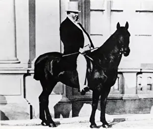 Rider and horse, South Wales