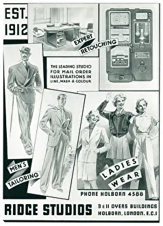 Ridge Prints: Ridge Studios Advertisement