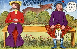 Ridiculous Scottish Comic Postcard Ridiculous Scottish Comic Postcard