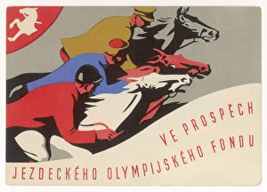 Post Card Collection: Riding, 1936 Olympics