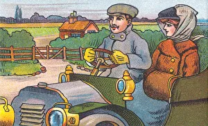 Images Dated 16th August 2019: Riding in a car