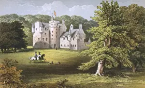Riding Through Grounds of Largie Castle Scotland