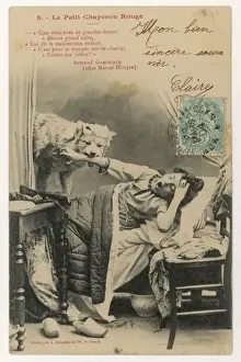 Eats Prints: Riding Hood / Postcard