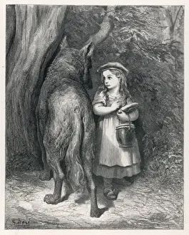 Riding Hood & Wolf / Dore