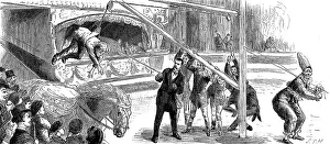 Images Dated 24th October 2004: A Riding Lesson at Sangers Circus, 1884