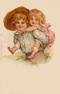 Images Dated 21st November 2019: Riding piggy-back