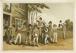 Ridicule Prints: Riding the Stang 1814