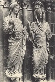 Visitation Prints: Riems, France - Carving of the Visitation