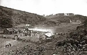 Rifle Range, Japan, 1870s