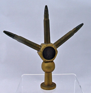 Images Dated 20th February 2012: Rifle round ornament Souvenir from Vimy Ridge