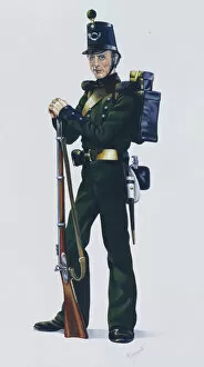 Images Dated 22nd December 2010: Rifleman of 95th (Rifles) Regiment of Foot