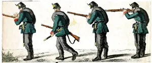 Riflemen Prints: Four riflemen