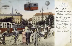 Riga, Latvia - Fantasy card