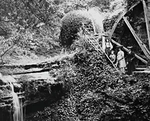 Rigg Prints: Rigg Mill near Whitby, Victorian period
