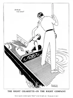 Reszke Prints: The Right Cigarette - In the Right Company