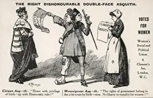Faced Prints: The Right Dishonourable Double-Face Asquith