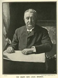 Rhodes Prints: The Right Honourable Cecil Rhodes