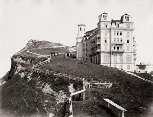 Kulm Prints: Rigi Kulm, the highest peak on Mount Rigi, Switzerland