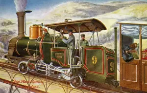 Rigi Prints: Rigi Rack Railway Switzerland