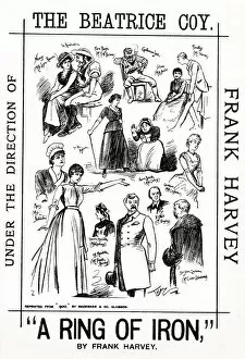 Images Dated 14th May 2021: A Ring of Iron, a melodrama by Frank Harvey, the Beatrice Company