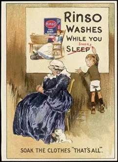 Sleep Prints: Rinso Advert