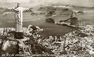 Janeiro Gallery: Rio, Brazil - Corcovado Mountain - Christ the Redeemer