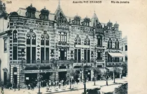 Janeiro Prints: Rio de Janeiro, Brazil - Avenida Rio Branco