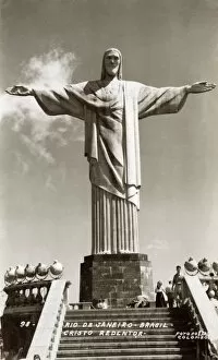 Images Dated 16th June 2016: Rio de Janeiro, Brazil - Christ the Redeemer