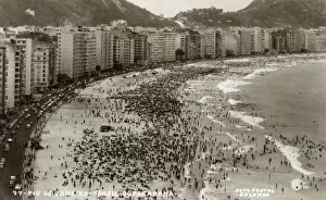 Brazil Gallery: Rio de Janeiro, Brazil - Copacabana Beach