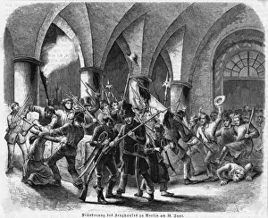 Seize Prints: Rioters Raid Arsenal
