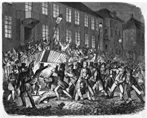 Battered Prints: Rioting at Berlin