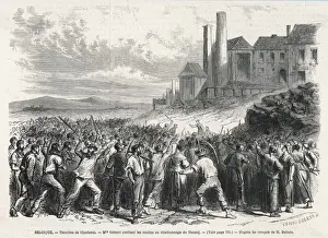 Halts Prints: Rioting Miners - 3
