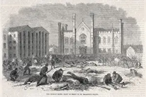 Riots Prints: Riots at Belfast 1864