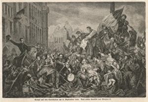Barricades Gallery: Riots in Brussels - 1