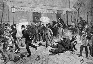 Clichy Prints: Riots in Clichy